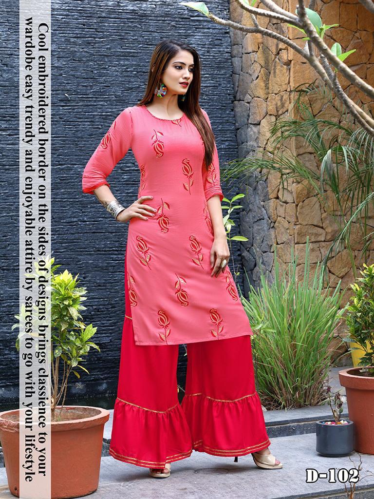 Rang Tarang Natasha Latest Fancy Designer  Festival Wear Classy Kurti With Bottom